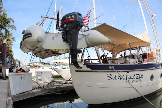 Bumfuzzle Dinghy Davits
