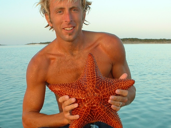 Pat with Starfish