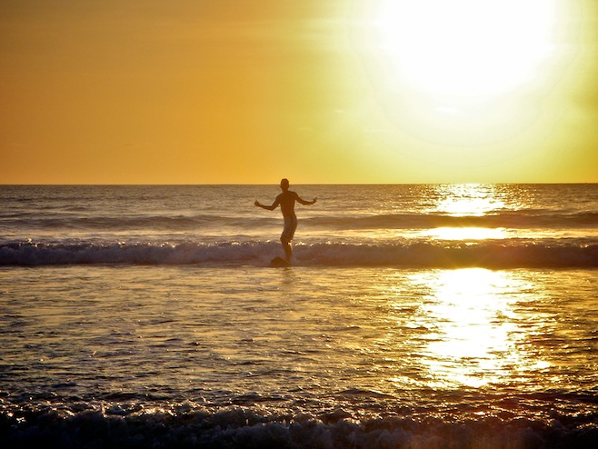 Indo Sunset Surf1
