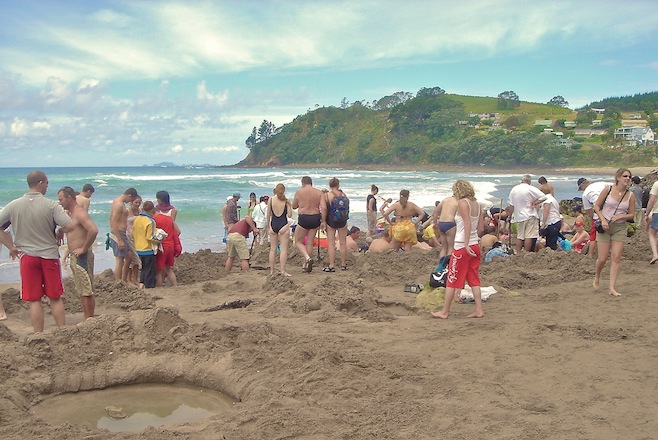 NZ Hot Water Beach