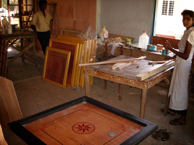 The Carrom Board Factory