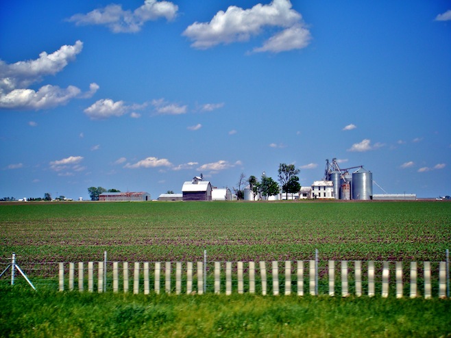 US Beautiful Farm Country