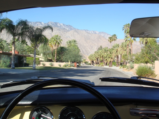 CA Leaving Palm Springs