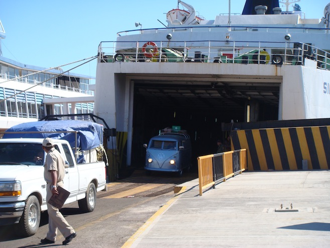 Ferry to Mazatlan