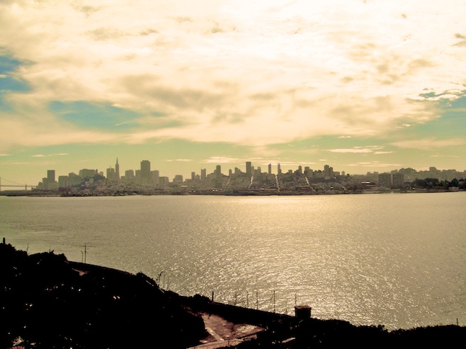CA Alcatraz City View