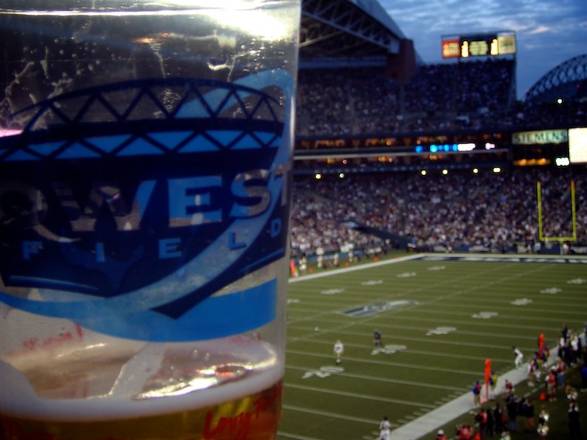 Seahawk's Cold Beer