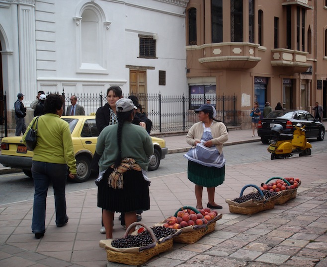 ECU Cuenca Fruit Sellers