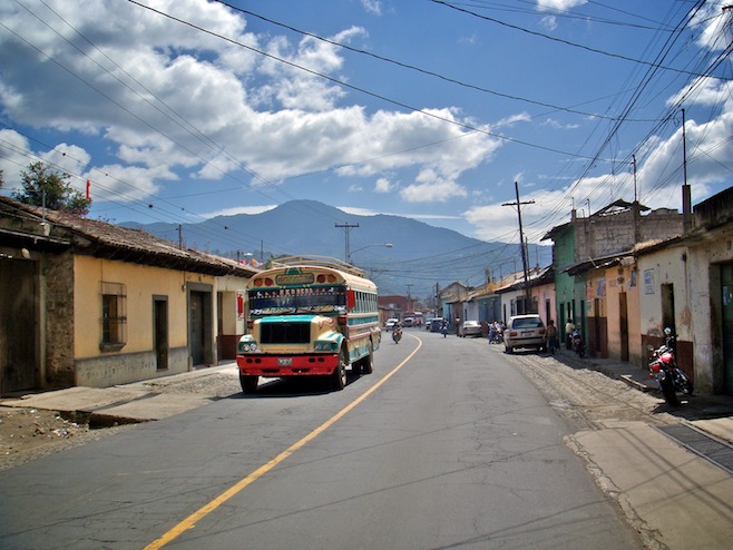 GUA Guatemala Chicken Bus