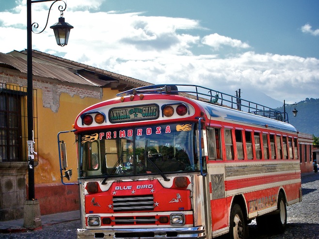 GUA Guatemala Chicken Bus2