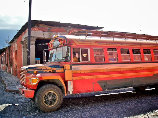 GUA Guatemala Chicken Bus3