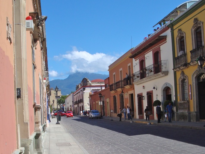 MX Oaxaca City Street