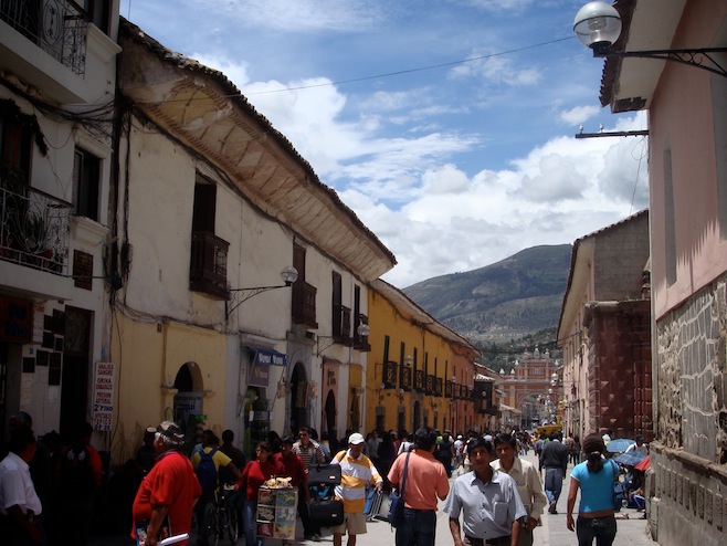 Ayacucho Busy Town