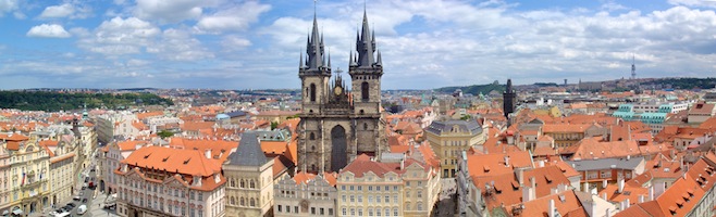CZ Prague Clock Tower