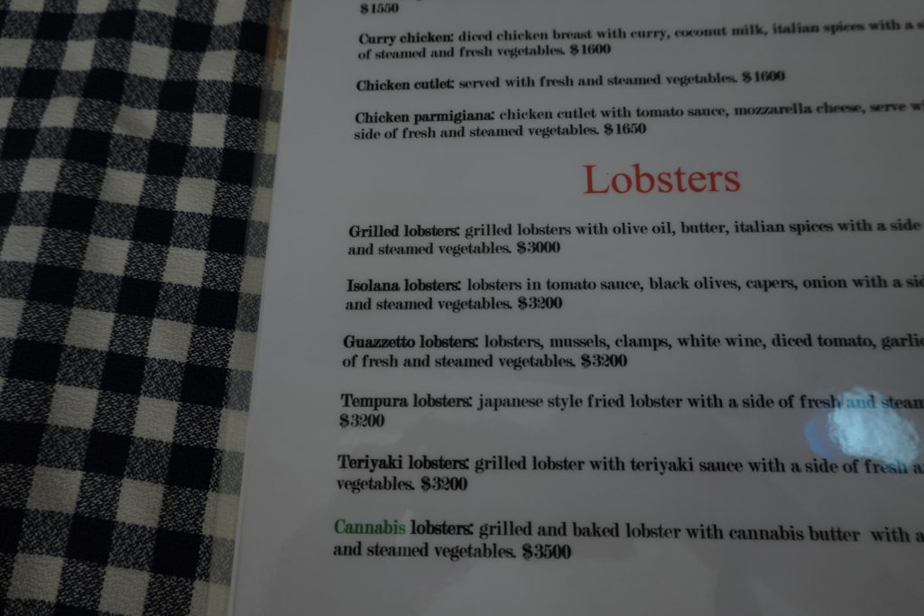 Cannabis Lobster