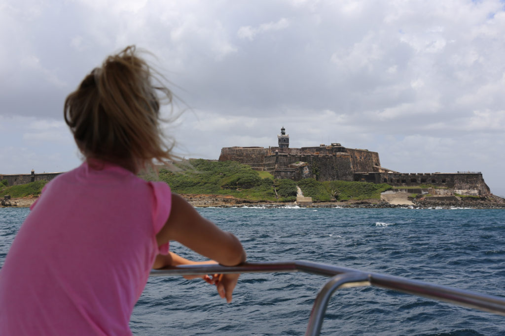 San Juan Fort from Sea