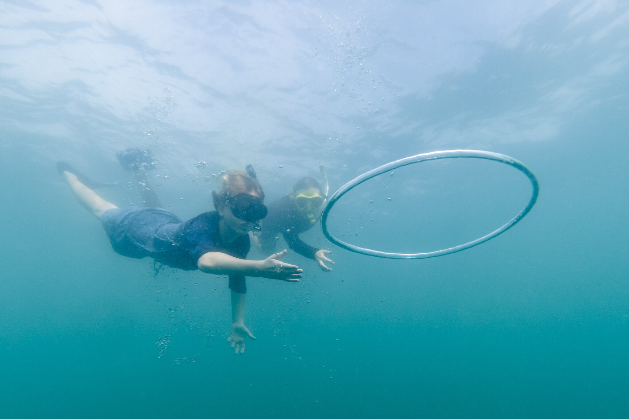 Bubble rings bumfuzzle